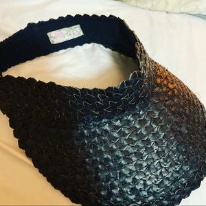 Free People Black Visor